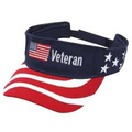 USA Stars & Stripes Visor (Blank)